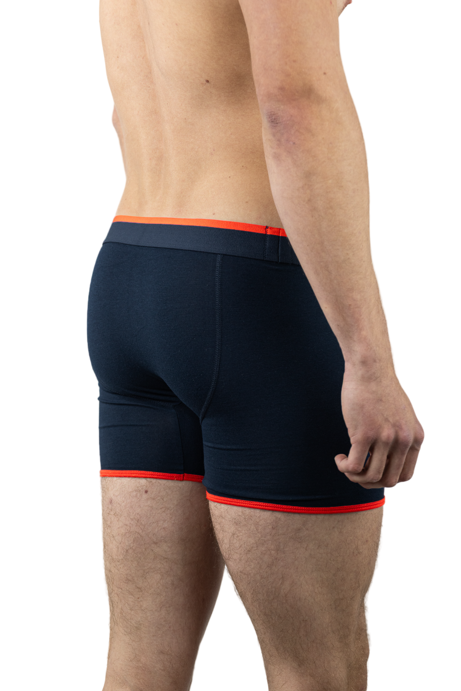 Bamboe Boxershort Slim fit Marineblauw 3-pack BAMLUGA