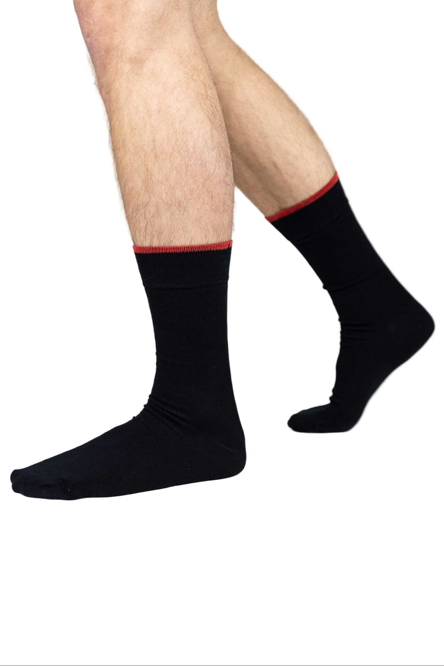 Bamboe Sokken Hoog Zwart BAMLUGA