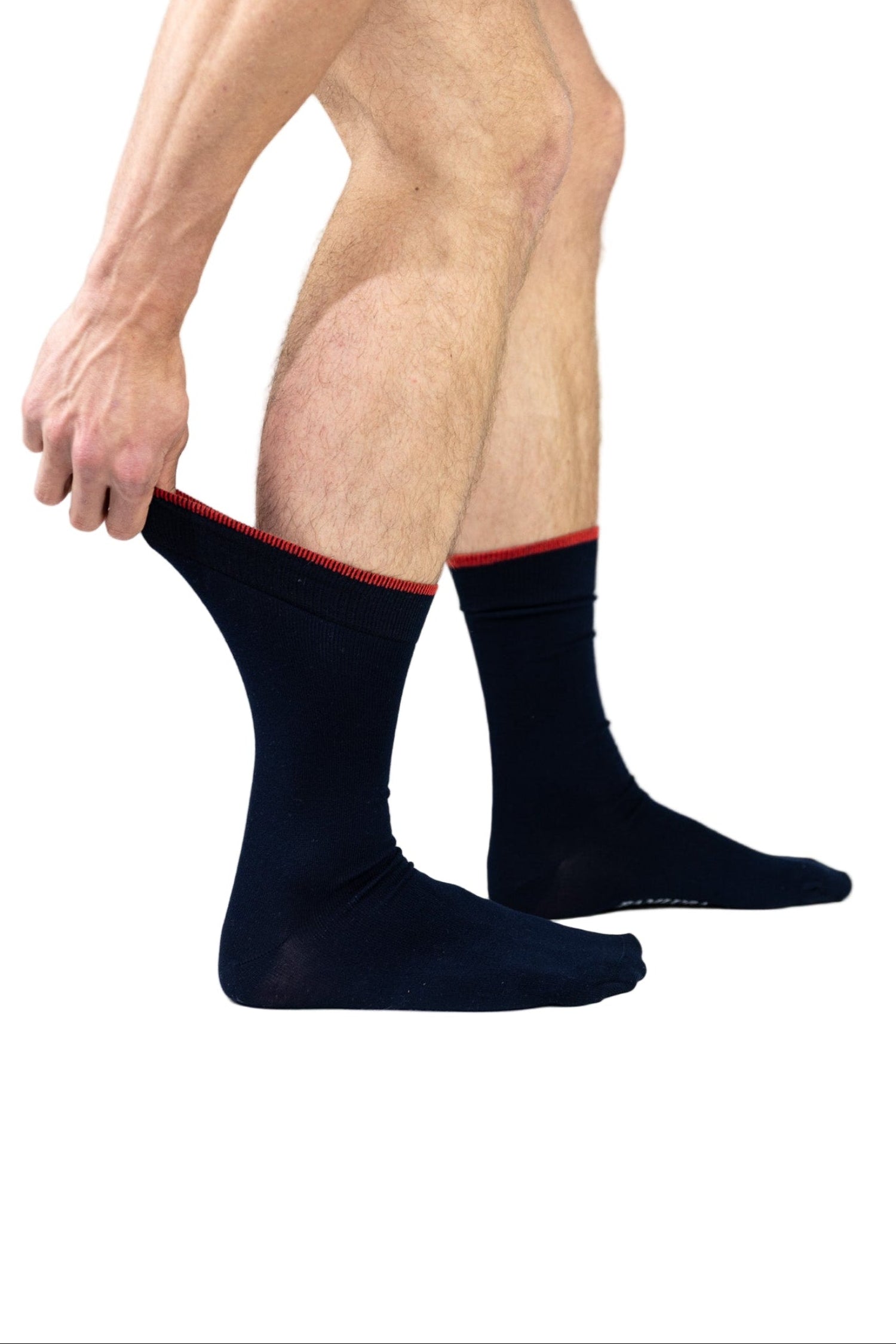 Bamboe Sokken Hoog Marineblauw BAMLUGA