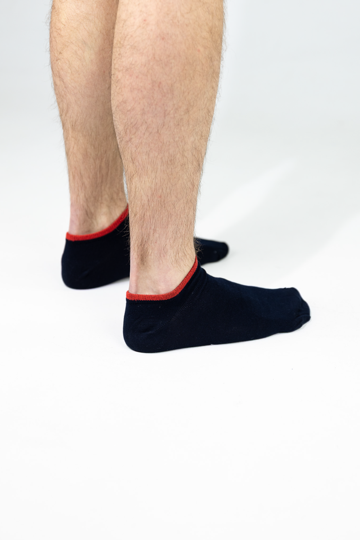Bamboe Sokken Sneaker Marineblauw 5-pack BAMLUGA