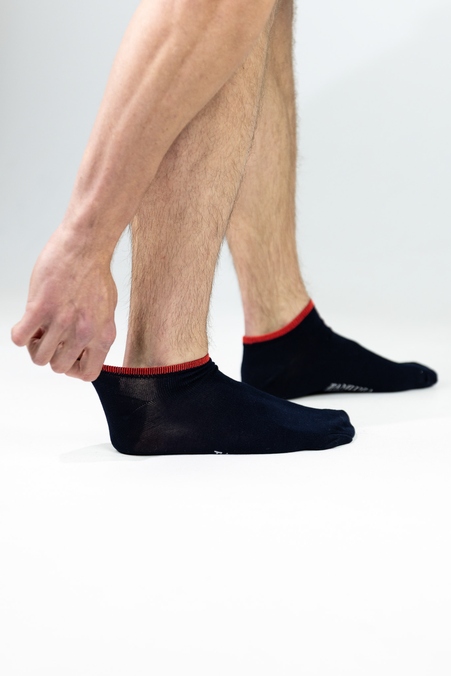 Bamboe Sokken Sneaker Marineblauw BAMLUGA