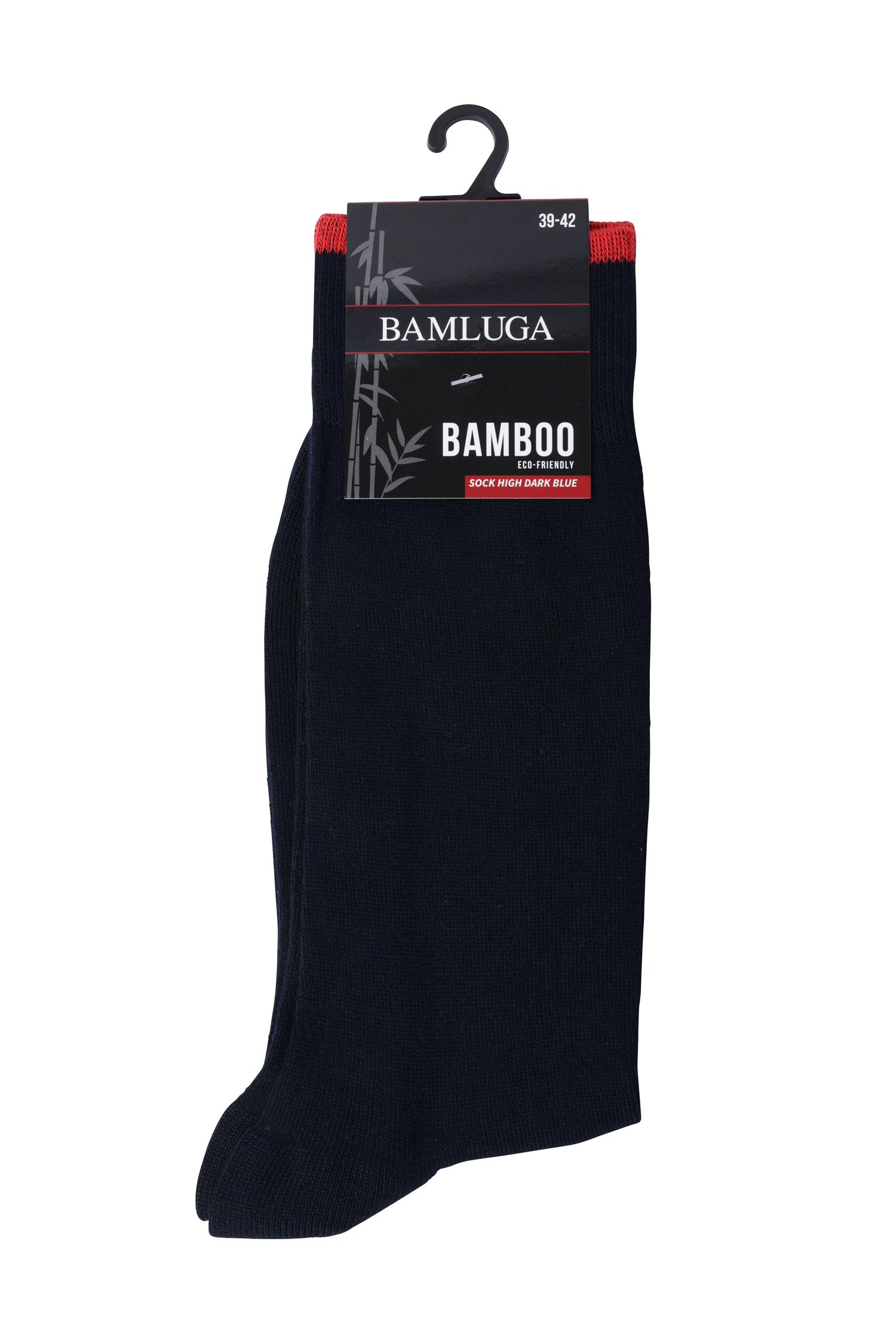 Bamboo Sock High Navy blue