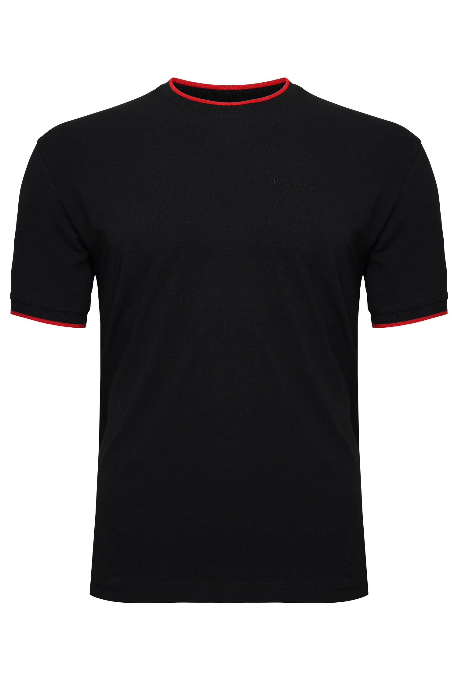 Bamboo T-shirt Slim fit Black - 3