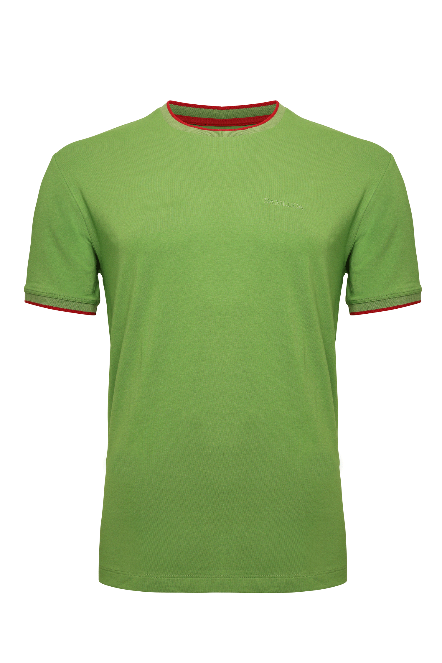 Bamboo T-shirt Slim fit Green - 2