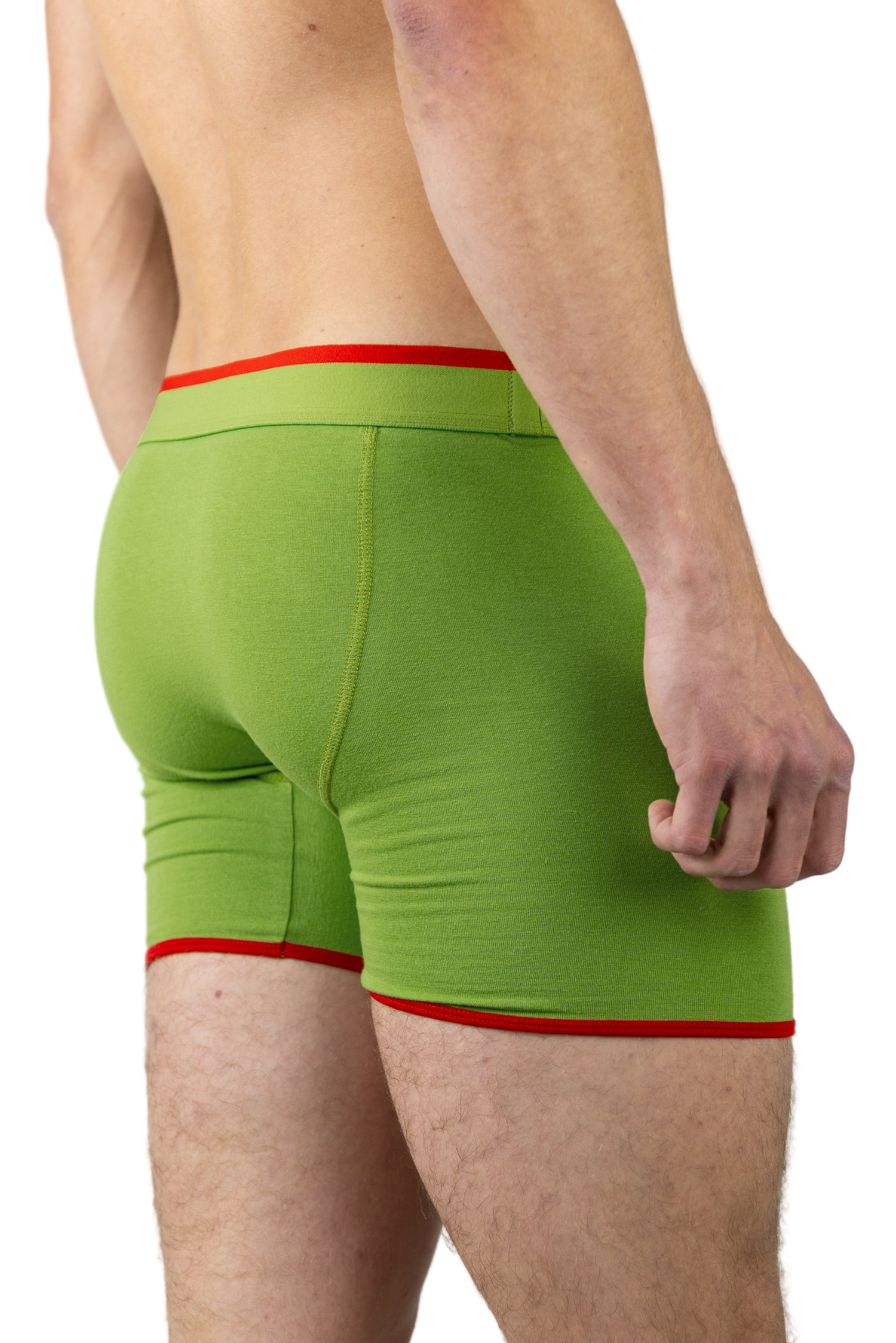 Bamboe Boxershort Slim fit Groen BAMLUGA