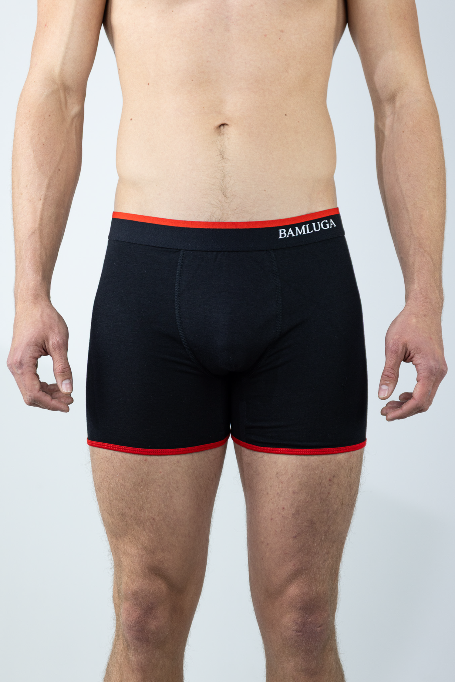 Bamboe Boxershort Slim fit Zwart BAMLUGA