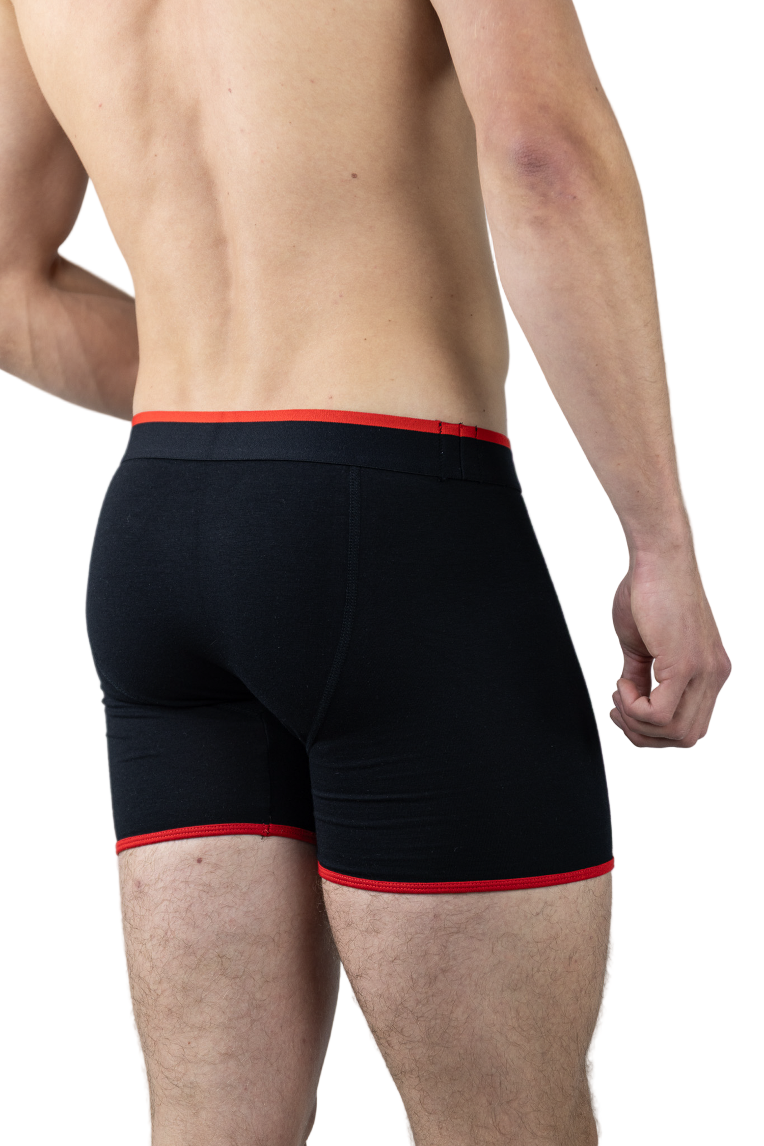 Bamboe Boxershort Slim fit Zwart BAMLUGA