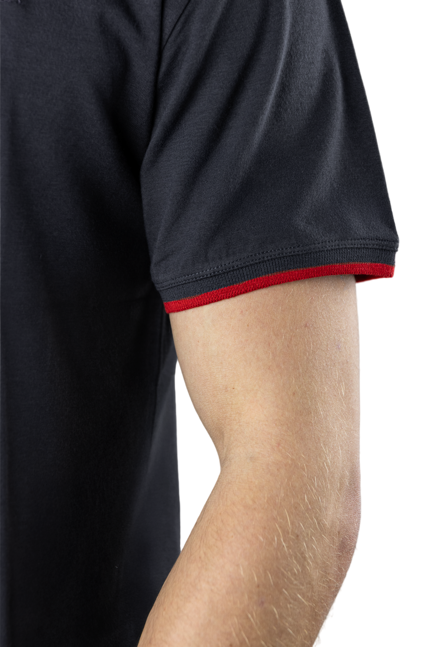 Bamboe T-shirt Slim fit Grijs BAMLUGA