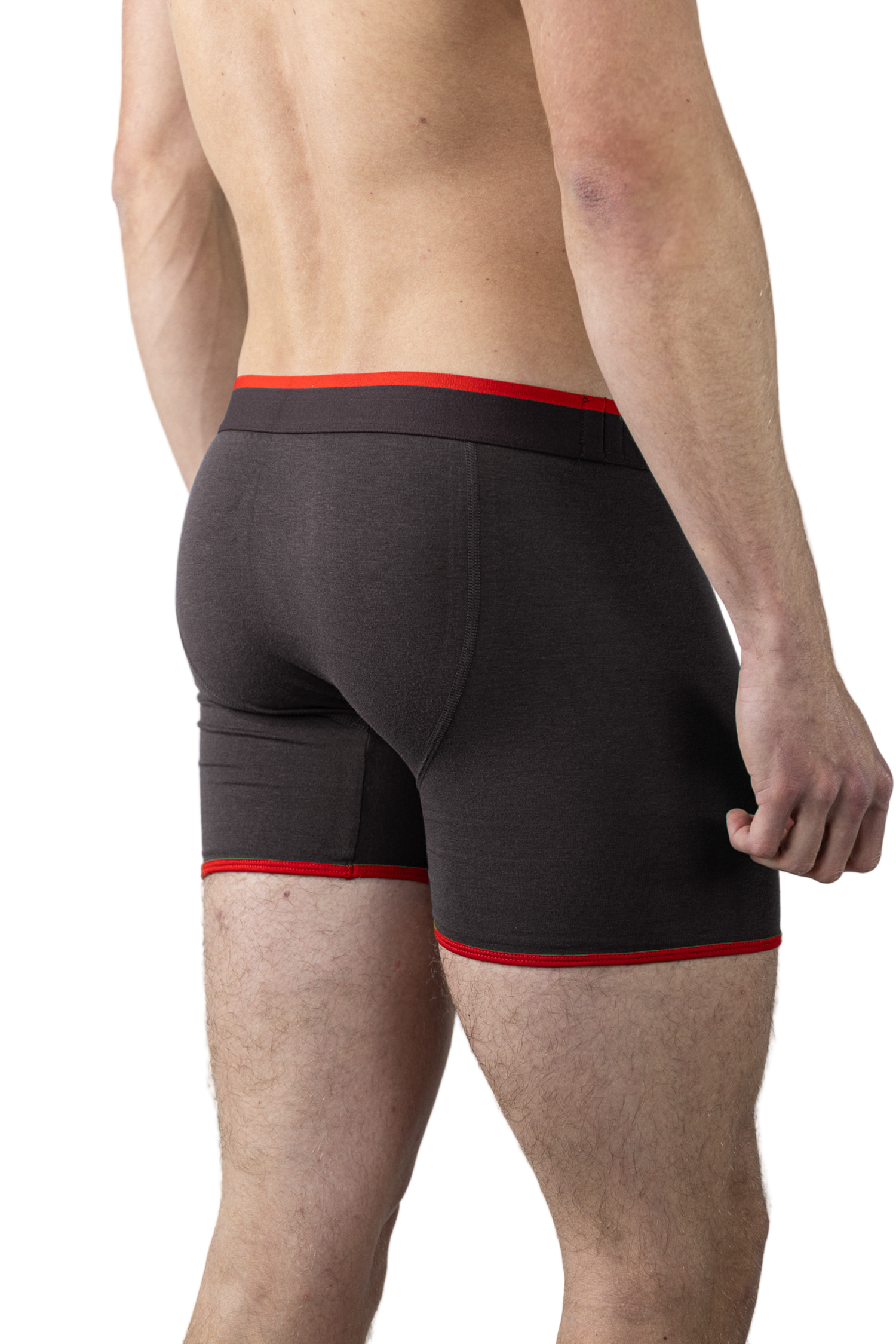 Bamboe Boxershort Slim fit Grijs BAMLUGA