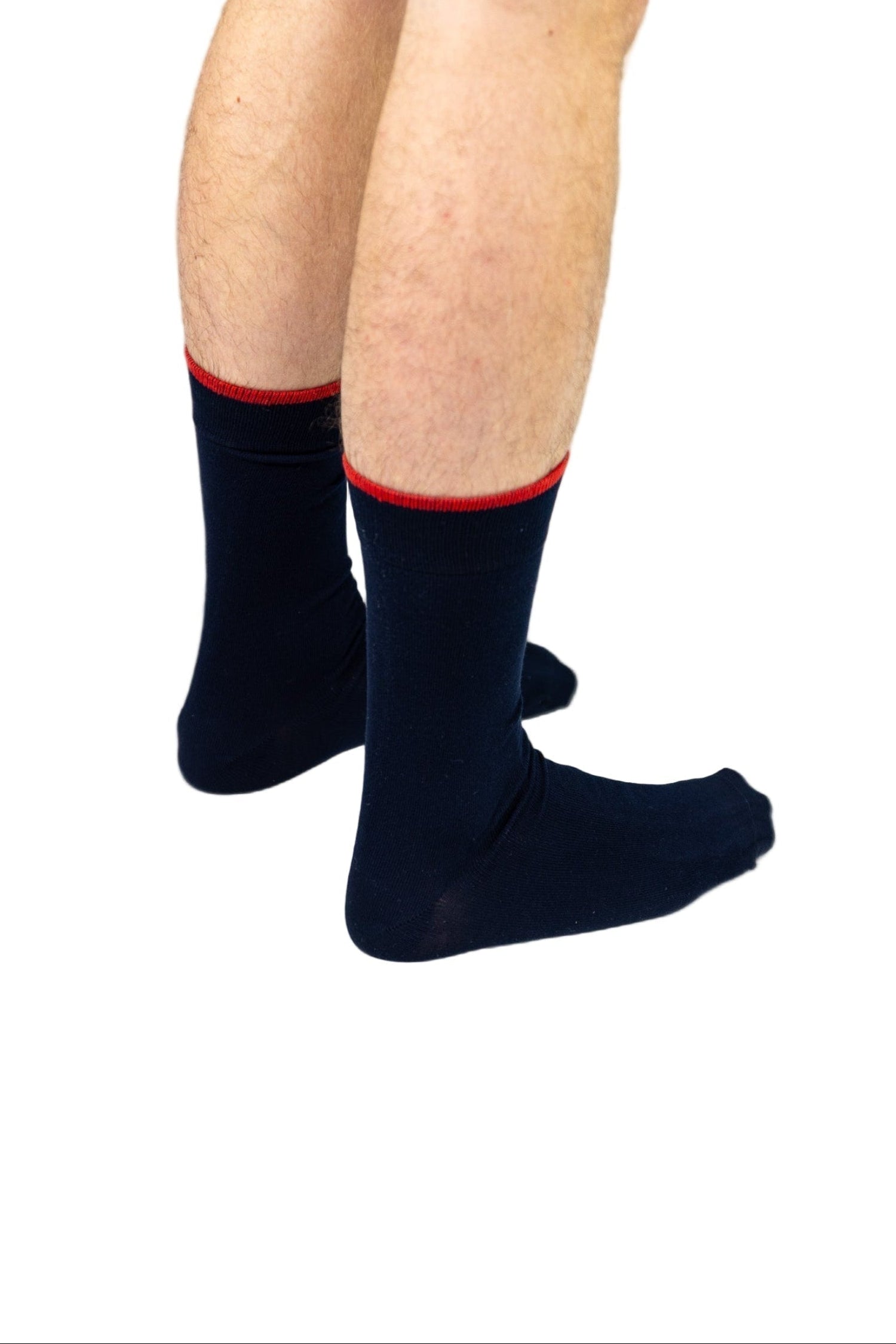 Bamboe Sokken Hoog Marineblauw BAMLUGA