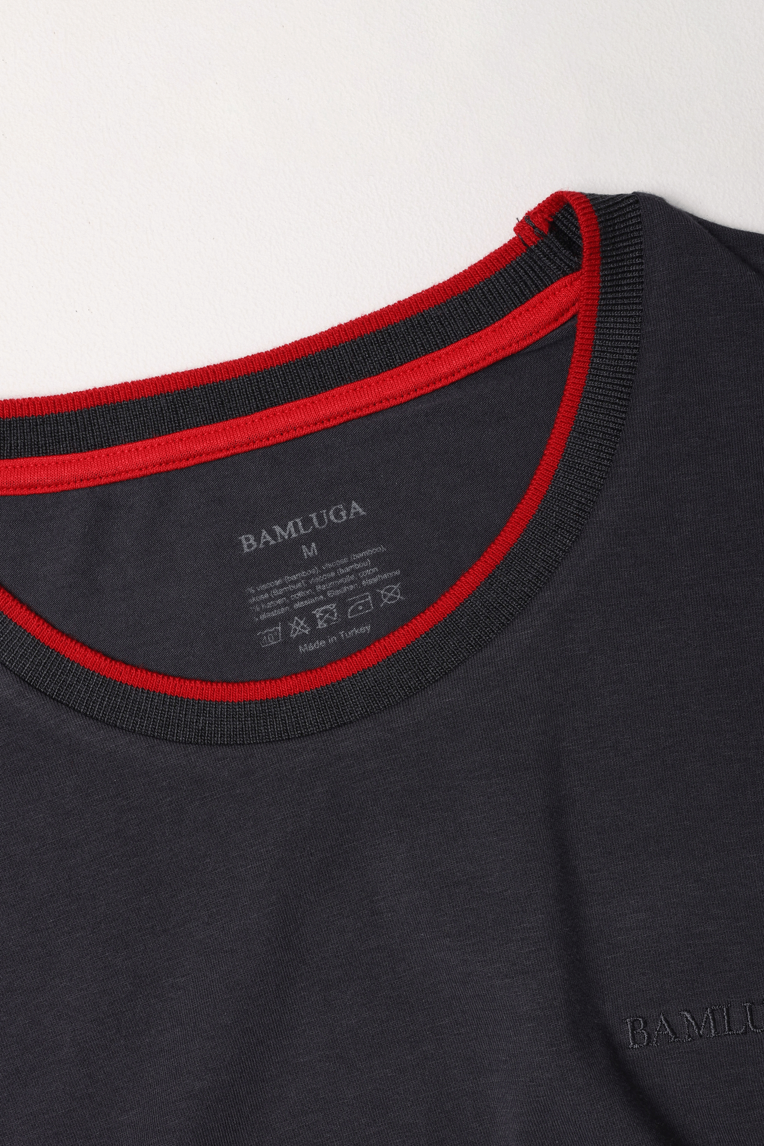 Bamboo T-shirt Slim fit Gray